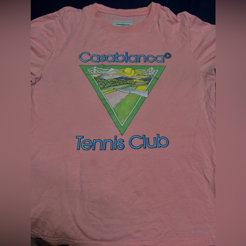 WOMENS CASABLANCA TENNIS CLUB ICON T-SHIRT